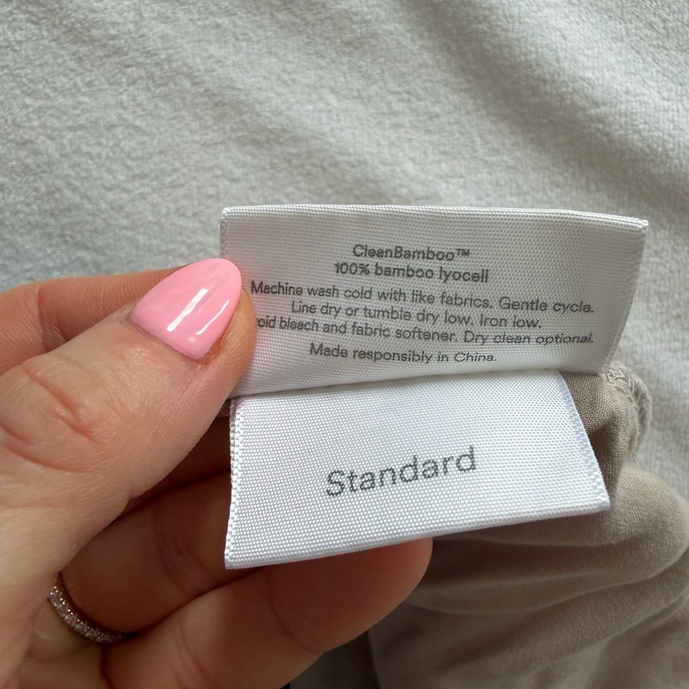 Ettitude Mist Standard Pillowcase from Causebox - Picture 6 of 6